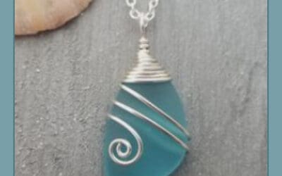 Sea-glass jewellery